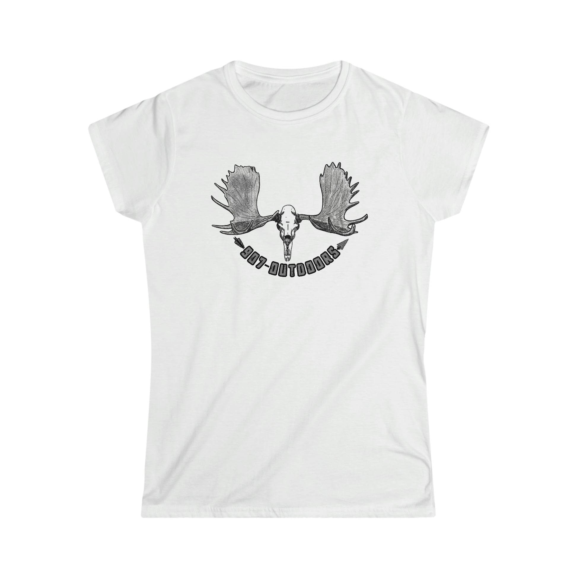 Moose Women's Softstyle Tee - 907Outdoors