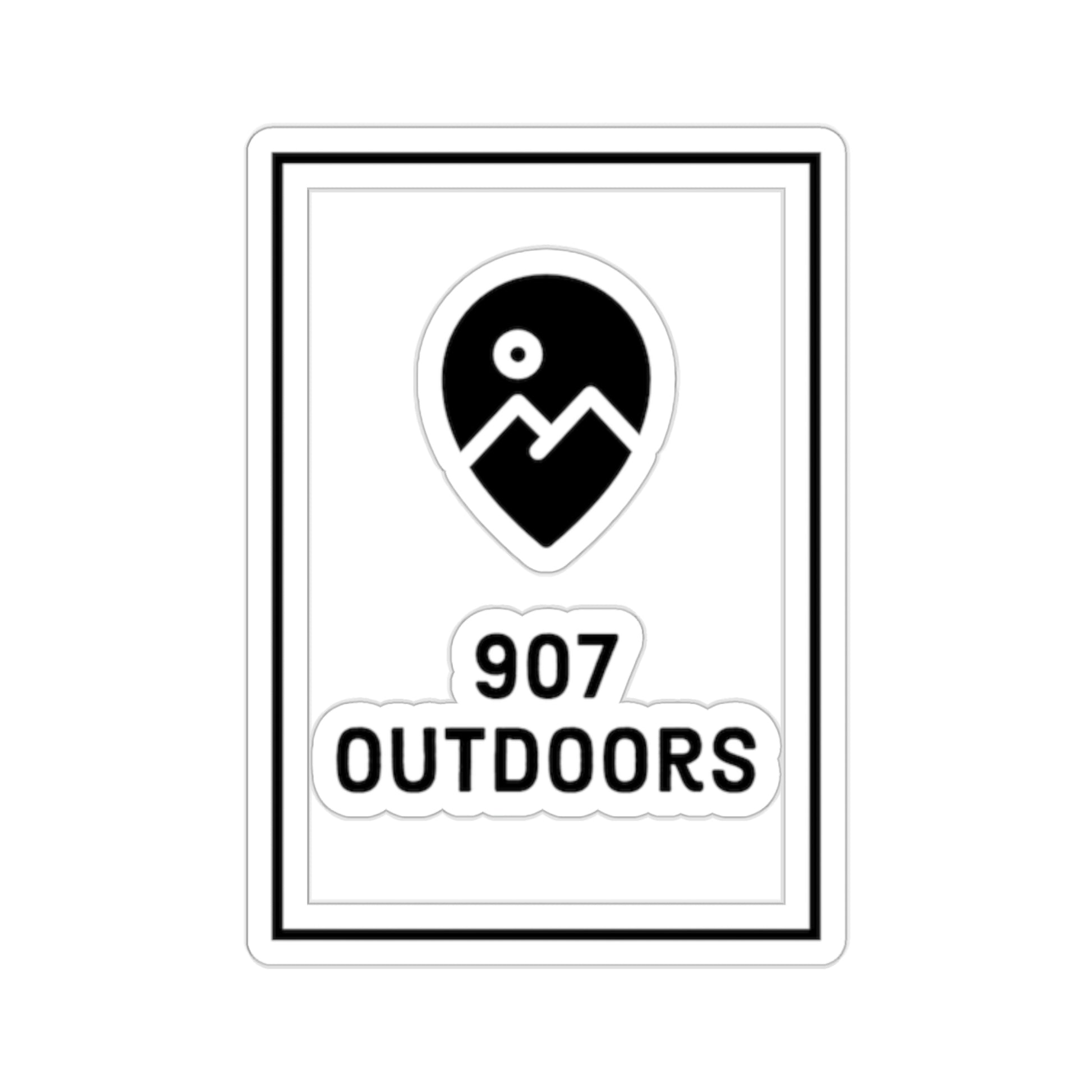 Logo Kiss-Cut Stickers - 907Outdoors