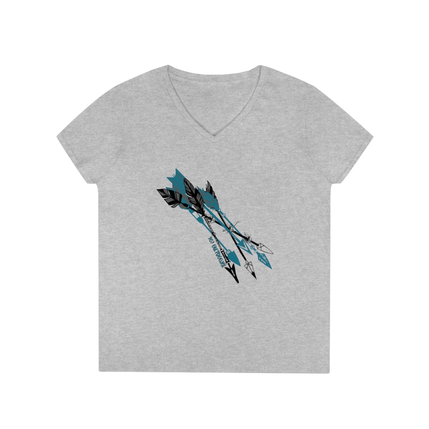 Arrows Ladies' V-Neck T-Shirt