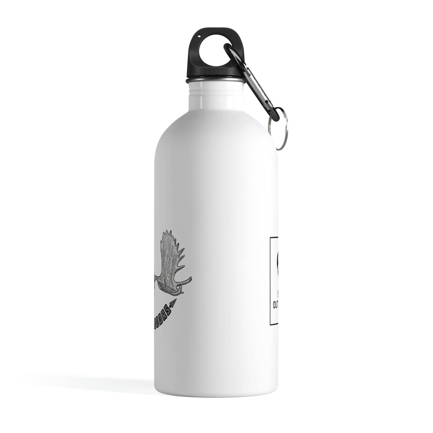Moose Stainless Steel Water Bottle