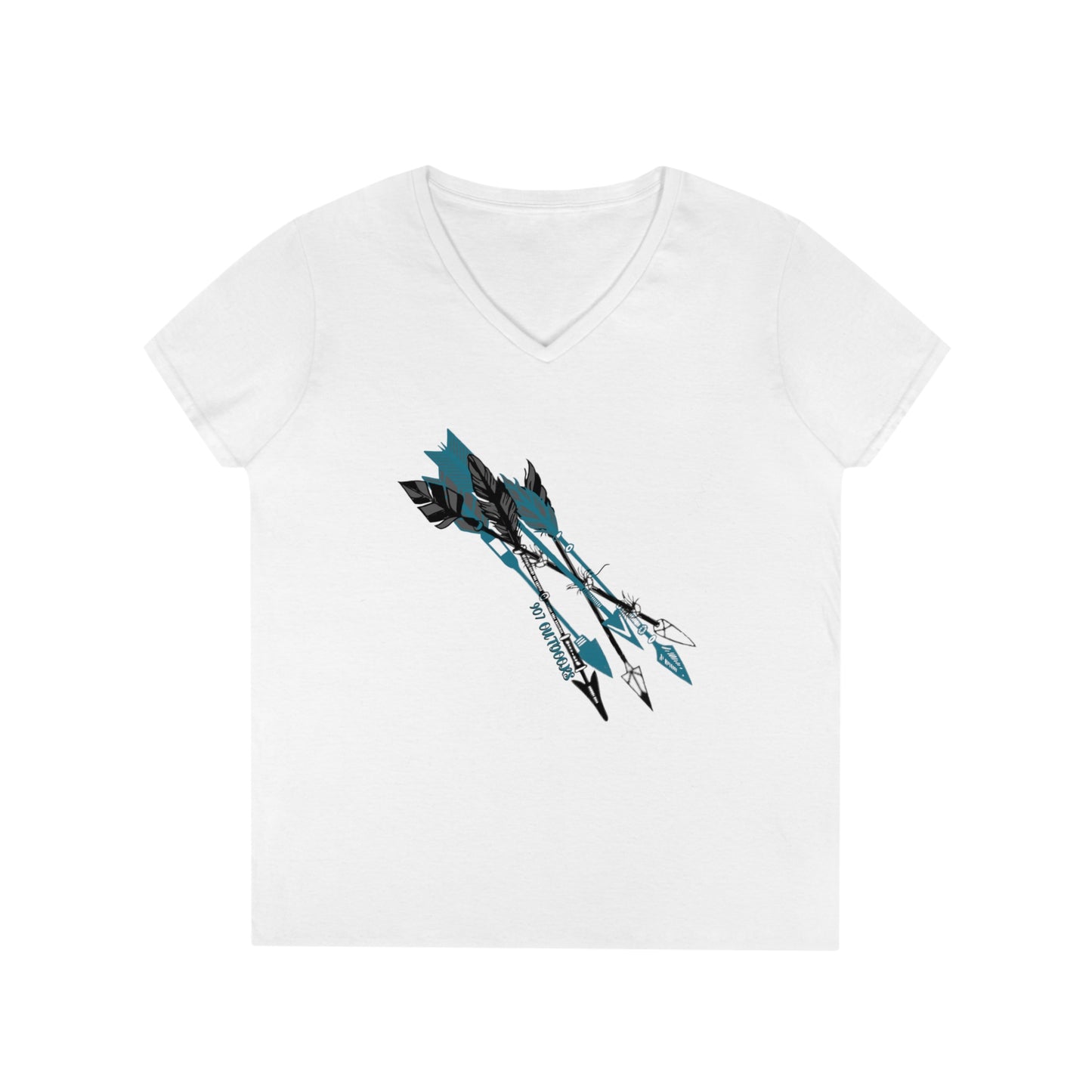 Arrows Ladies' V-Neck T-Shirt