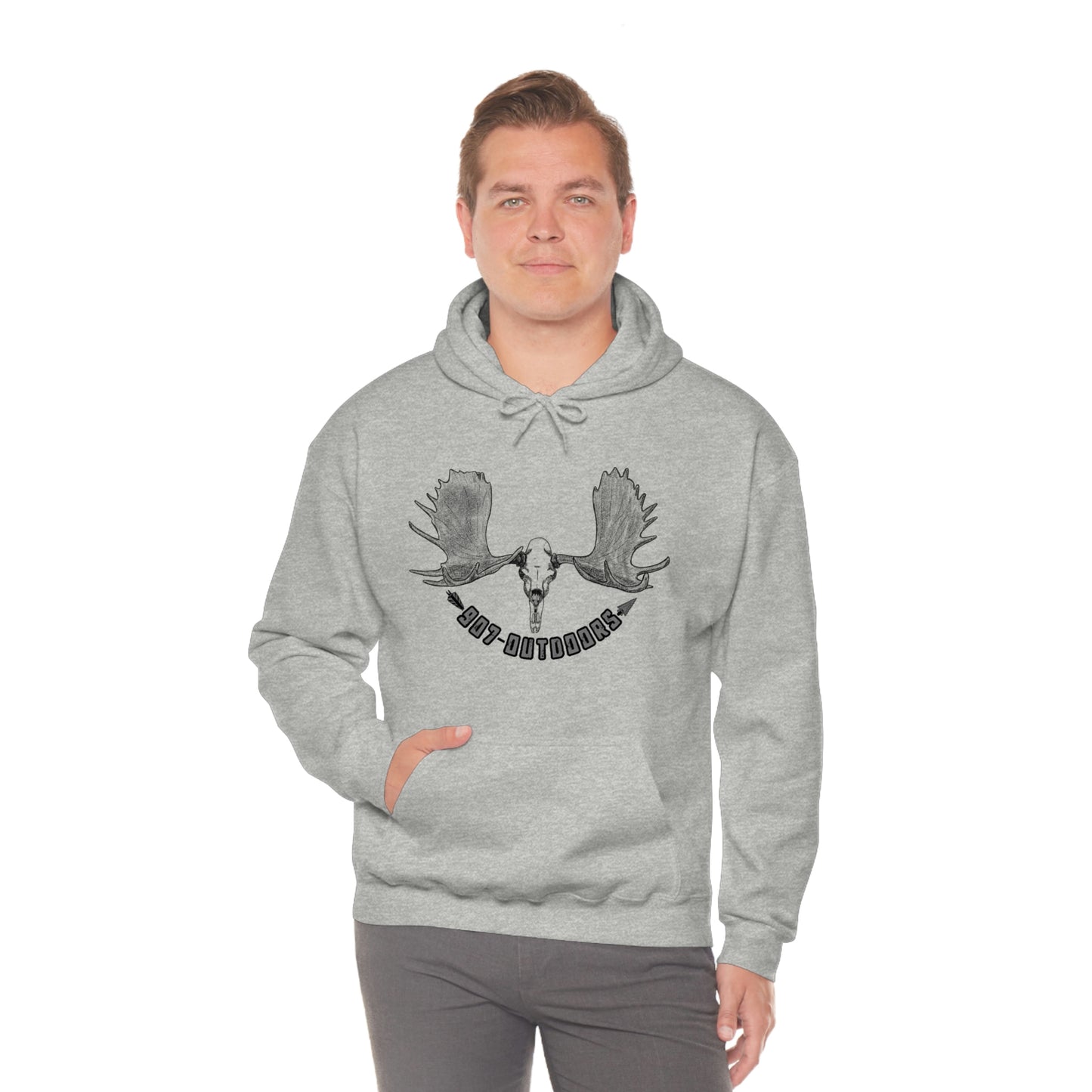 Moose Unisex Heavy Blend™ Hooded Sweatshirt