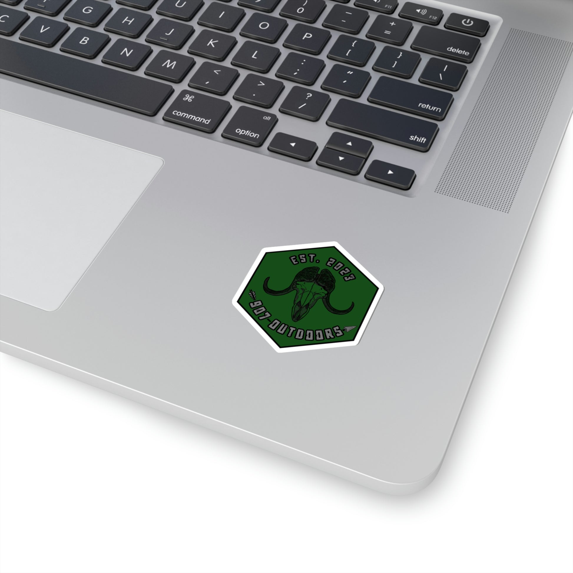 Musk ox green Kiss-Cut Stickers - 907Outdoors