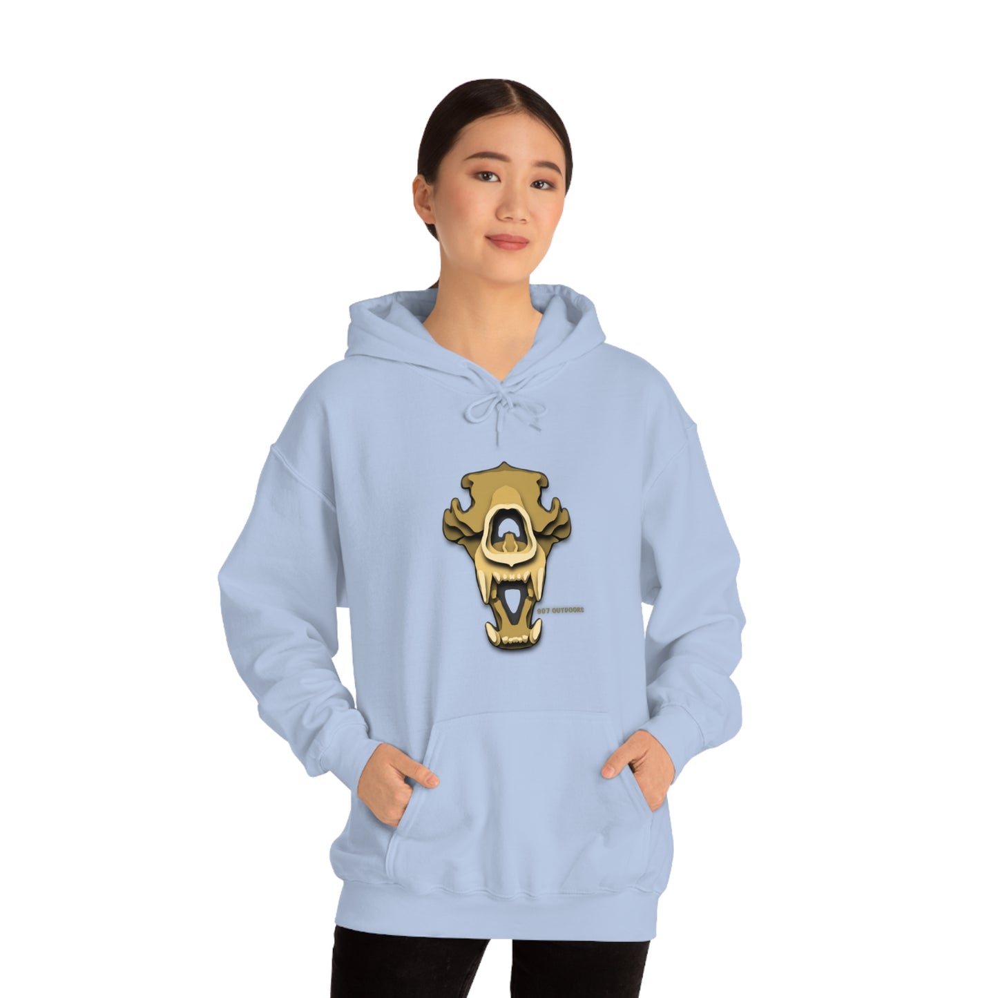 Paper Bear Unisex Heavy Blend™ Hooded Sweatshirt
