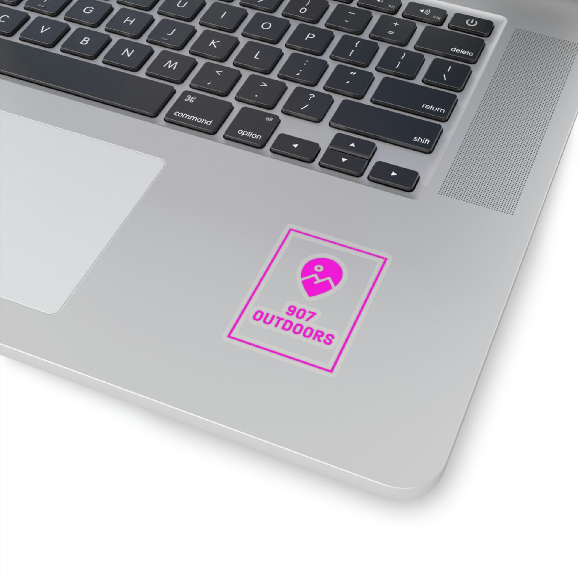 Pink Logo Kiss-Cut Stickers - 907Outdoors